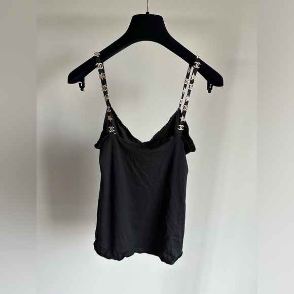 Chanel Tank Top Black size 38 - Picture 5 of 10